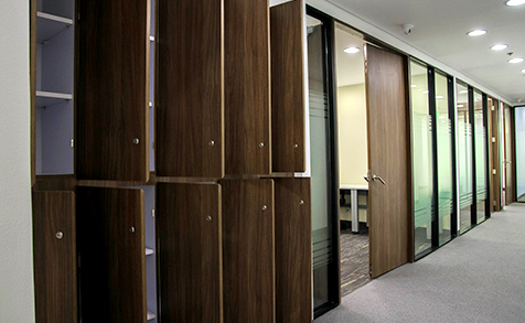 locker room